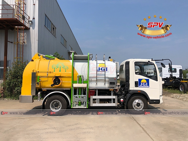 5 CBM Kitchen Waste Disposal Truck Sinotruk HOWO - RS 5 CBM Kitchen Waste Disposal Truck Sinotruk HOWO - RS
